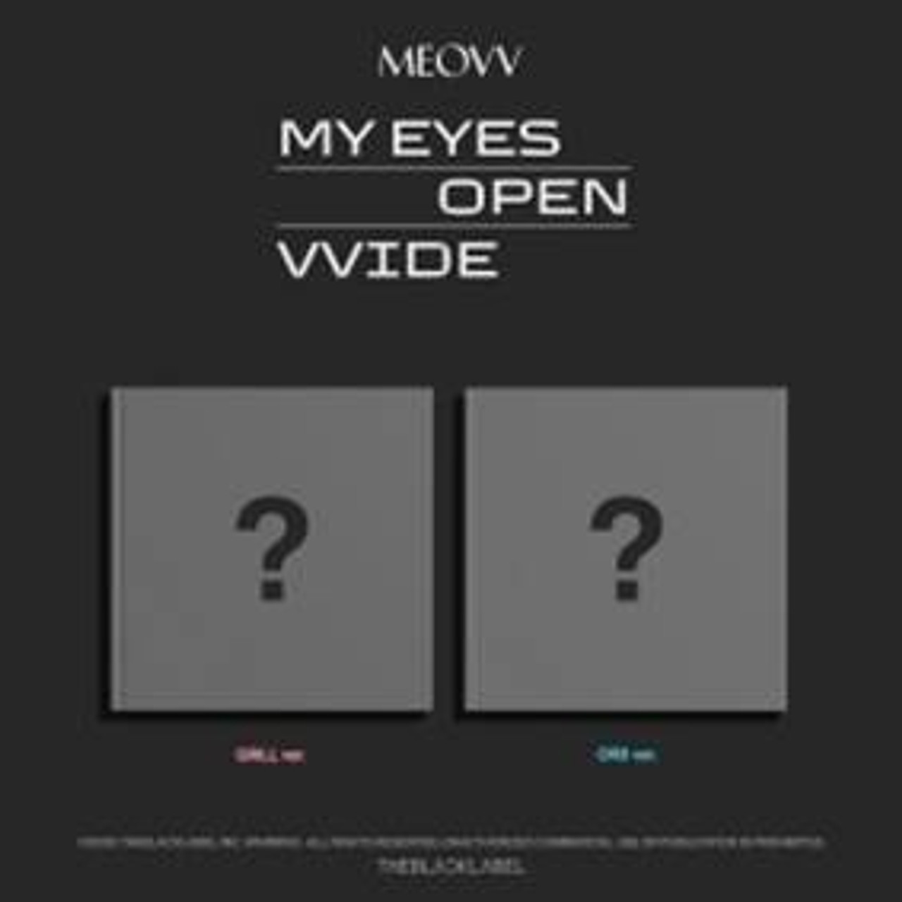 MEOVV 1st EP ALBUM MY EYES OPEN VVIDE JELLY PAW ver | K-Pop